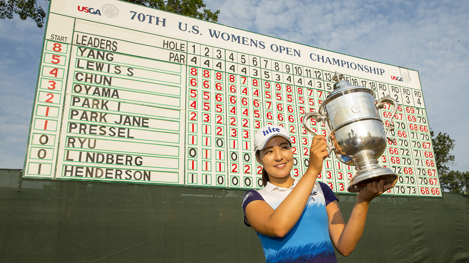 Corpuz Among 8 Past Champs Exempt for 2024 U.S. Women's Open