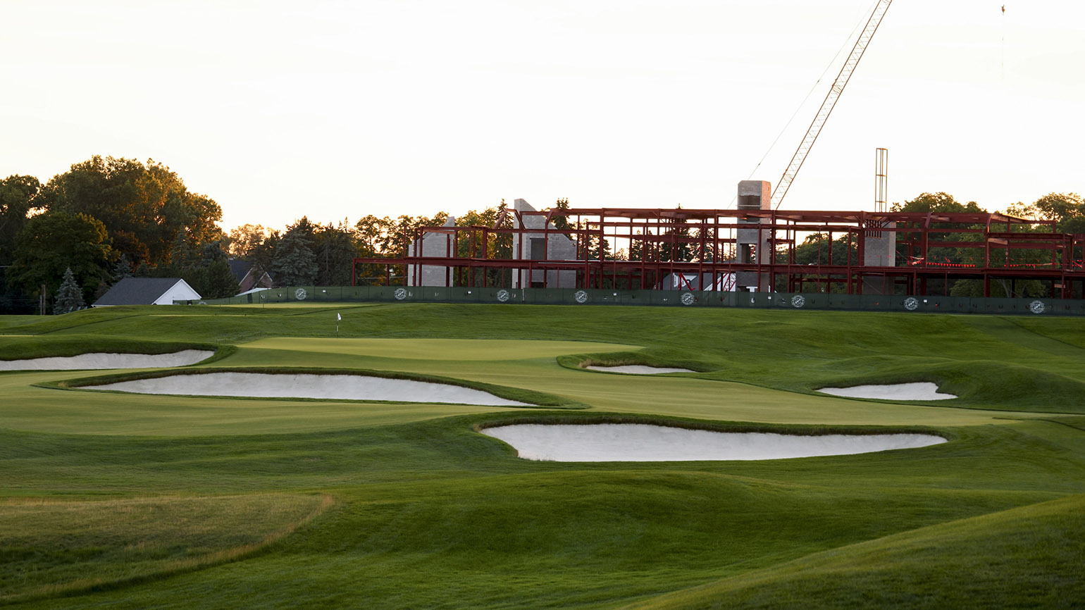 Oakland Hills’ Rebuilt Clubhouse on Pace for 2026 Grand Opening