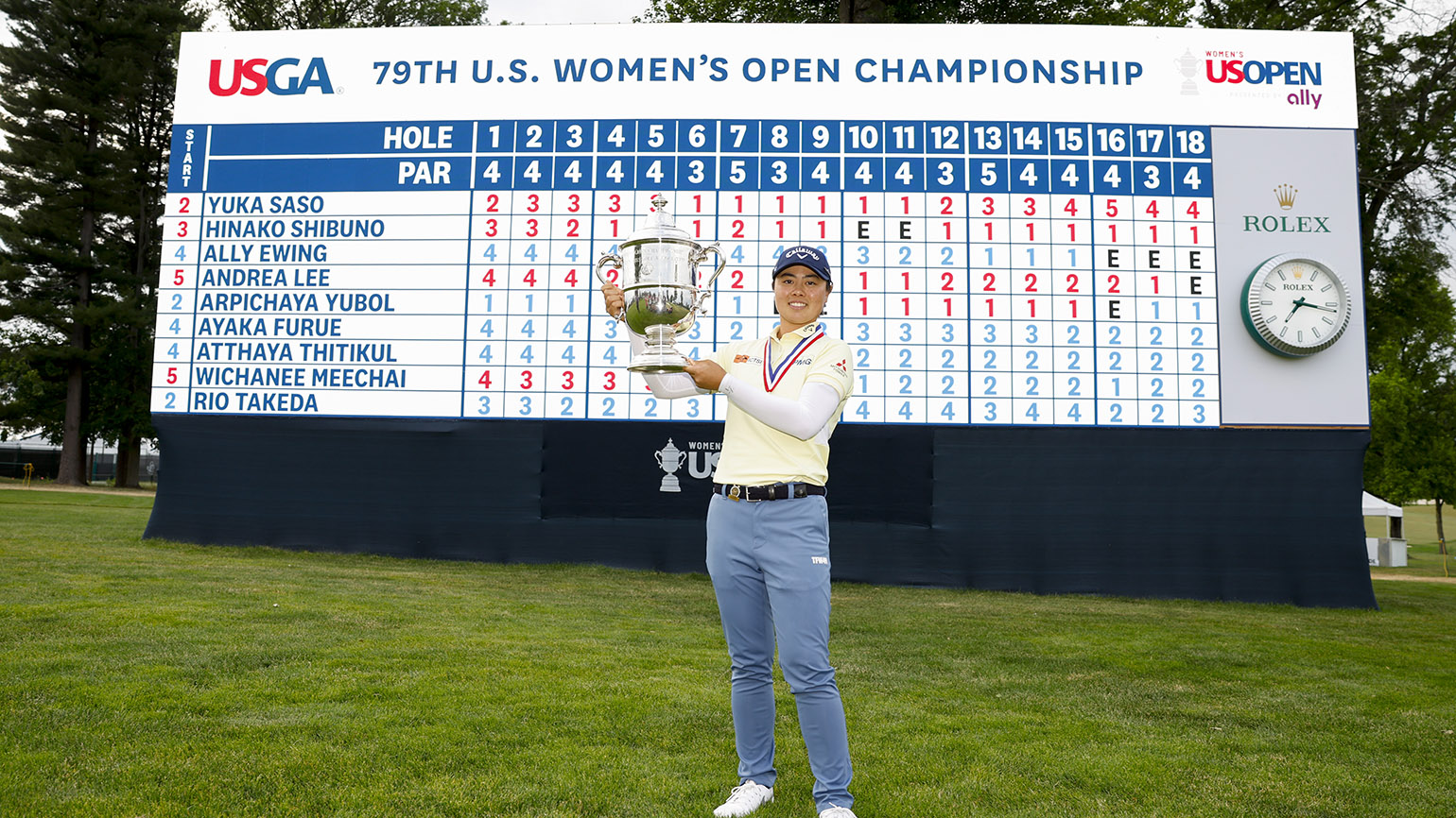 1,904 Entries Accepted for U.S. Women's Open; Saso Among 8 Past Champs in Field
