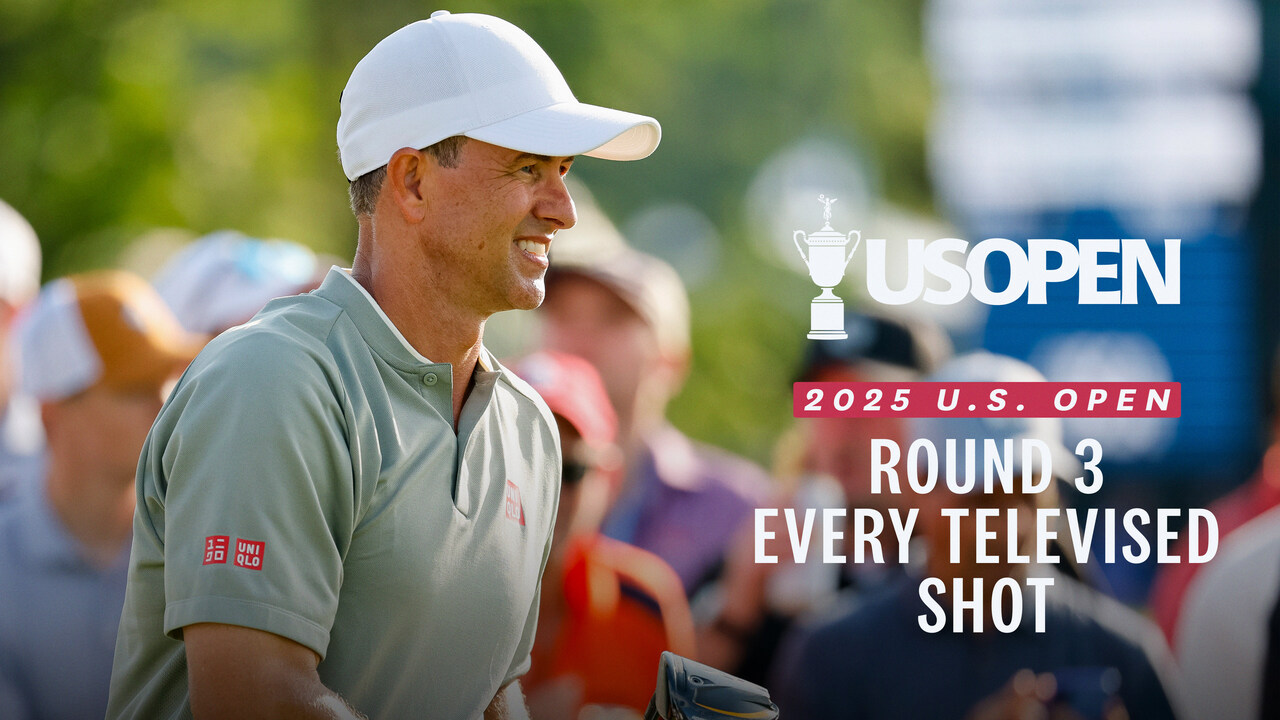 2025 U.S. Open Highlights: Adam Scott, Round 3 | Every Televised Shot