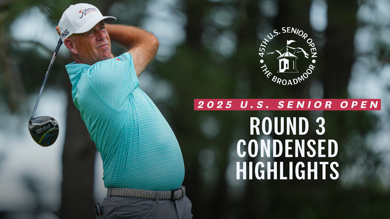 2025 U.S. Senior Open Highlights: Round 3, Condensed