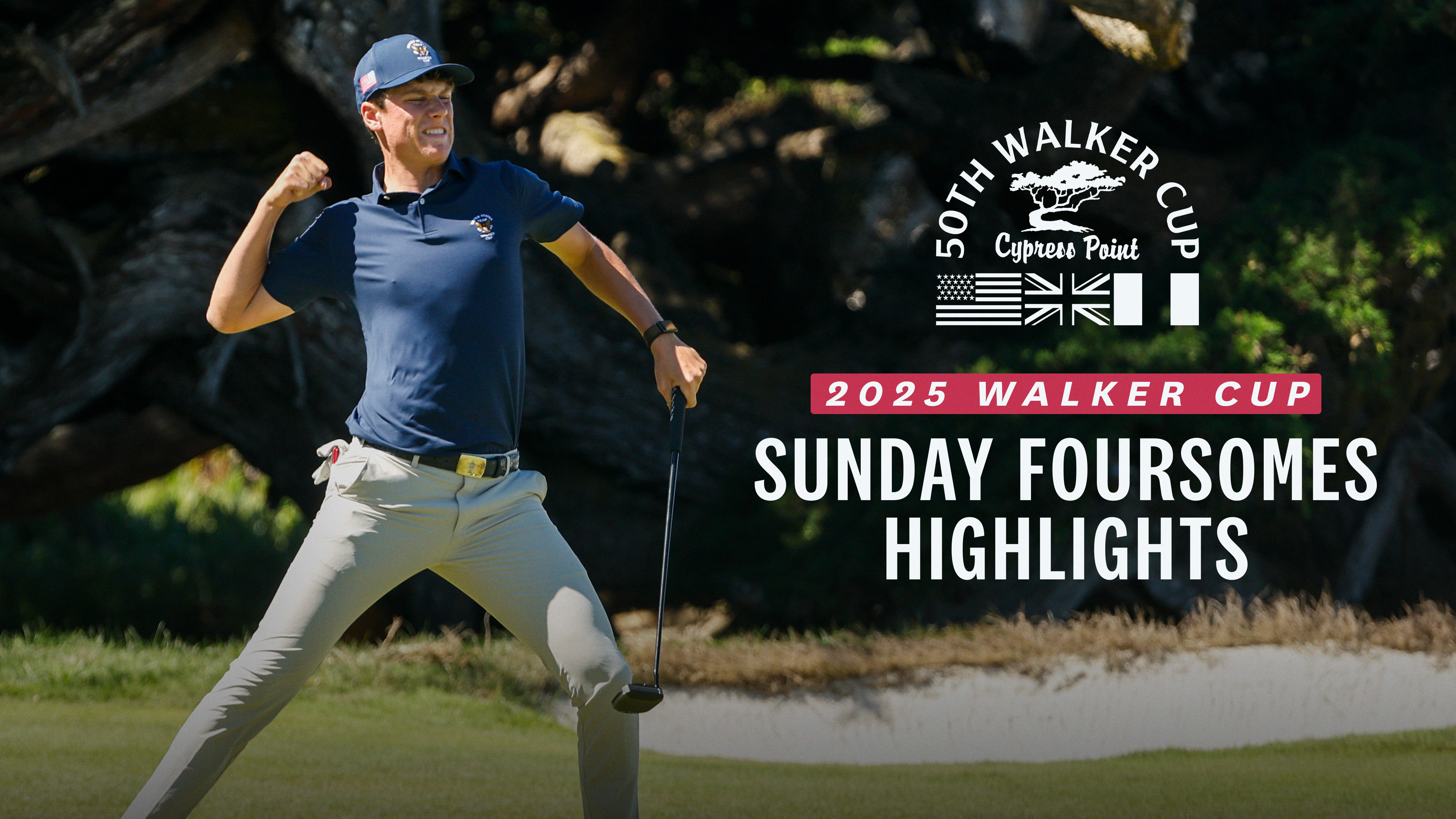 2025 Walker Cup Extended Highlights: Sunday Foursomes at Cypress Point