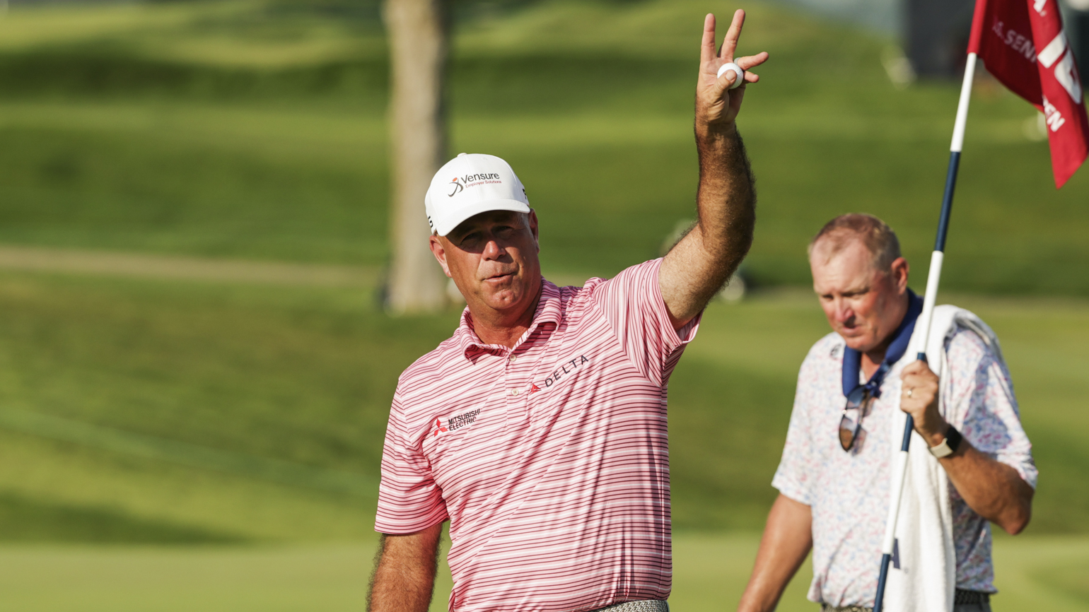 Cink, Wi Share First-Round Lead at Sultry Scioto C.C.