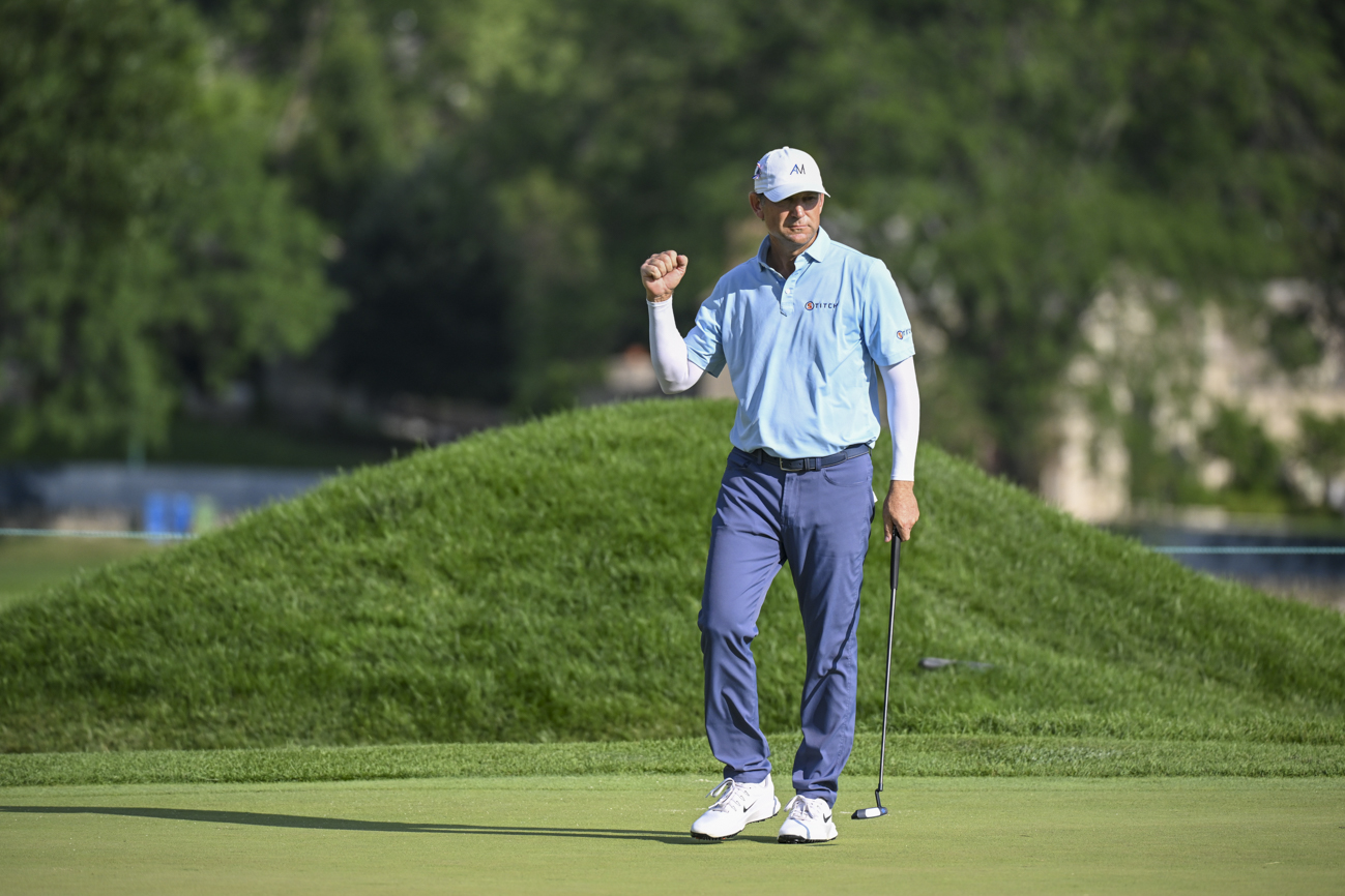 By George! McNeill 36-Hole Leader at Scioto C.C.