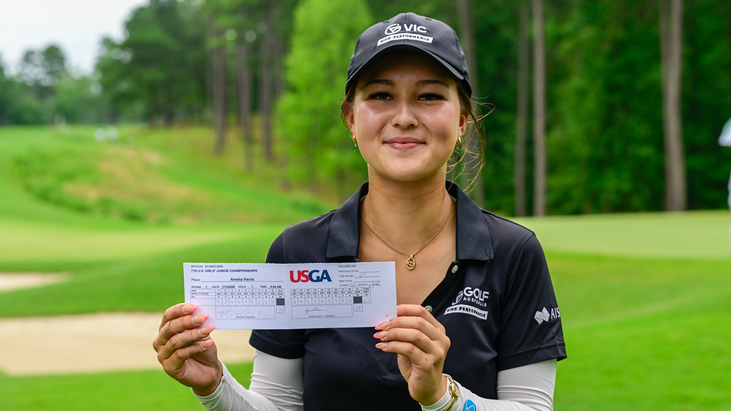 77th U.S. Girls' Junior: Monday Scenes From Old Chatham G.C.