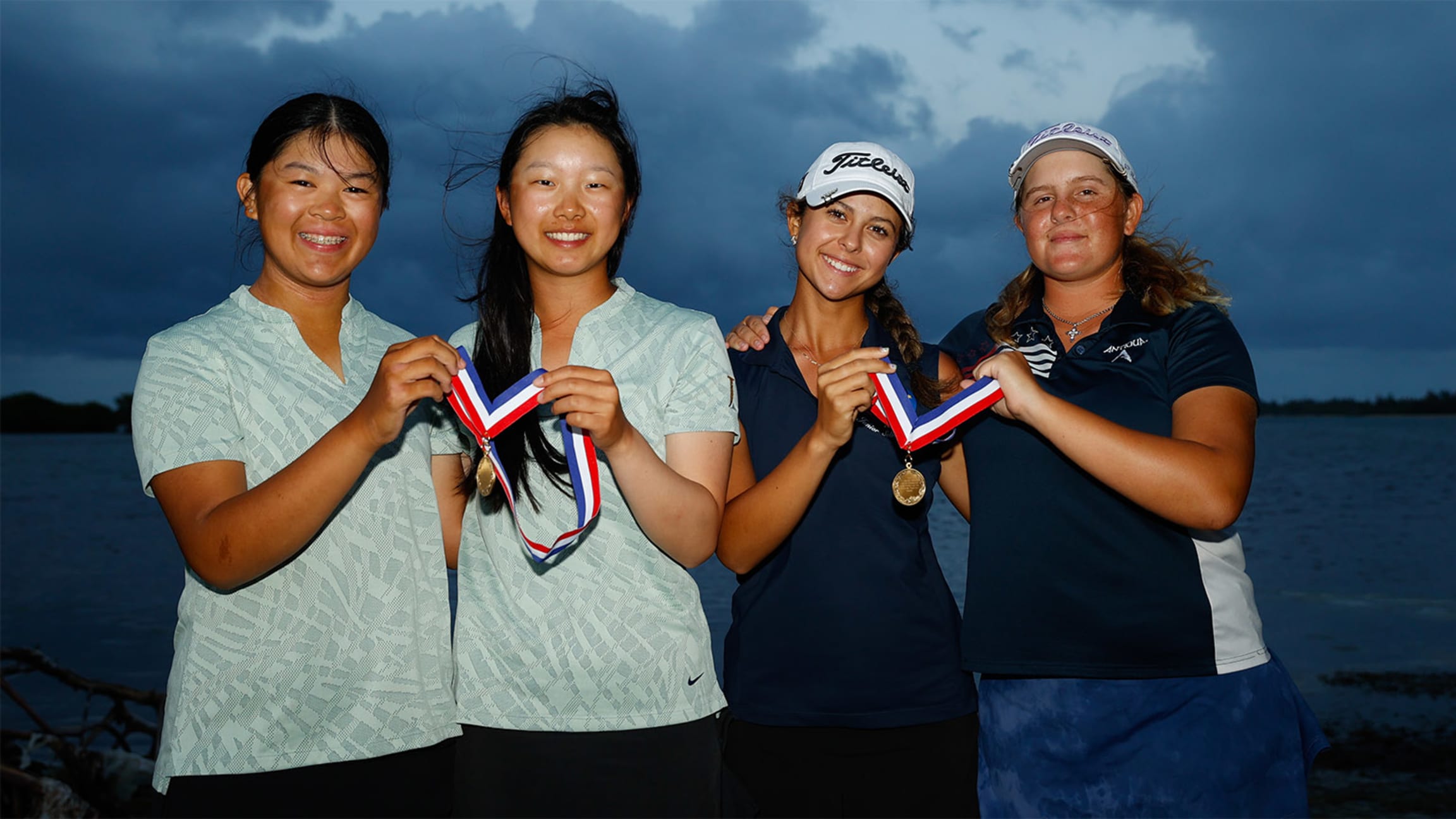 Two Sides Share Medalist Honors (134