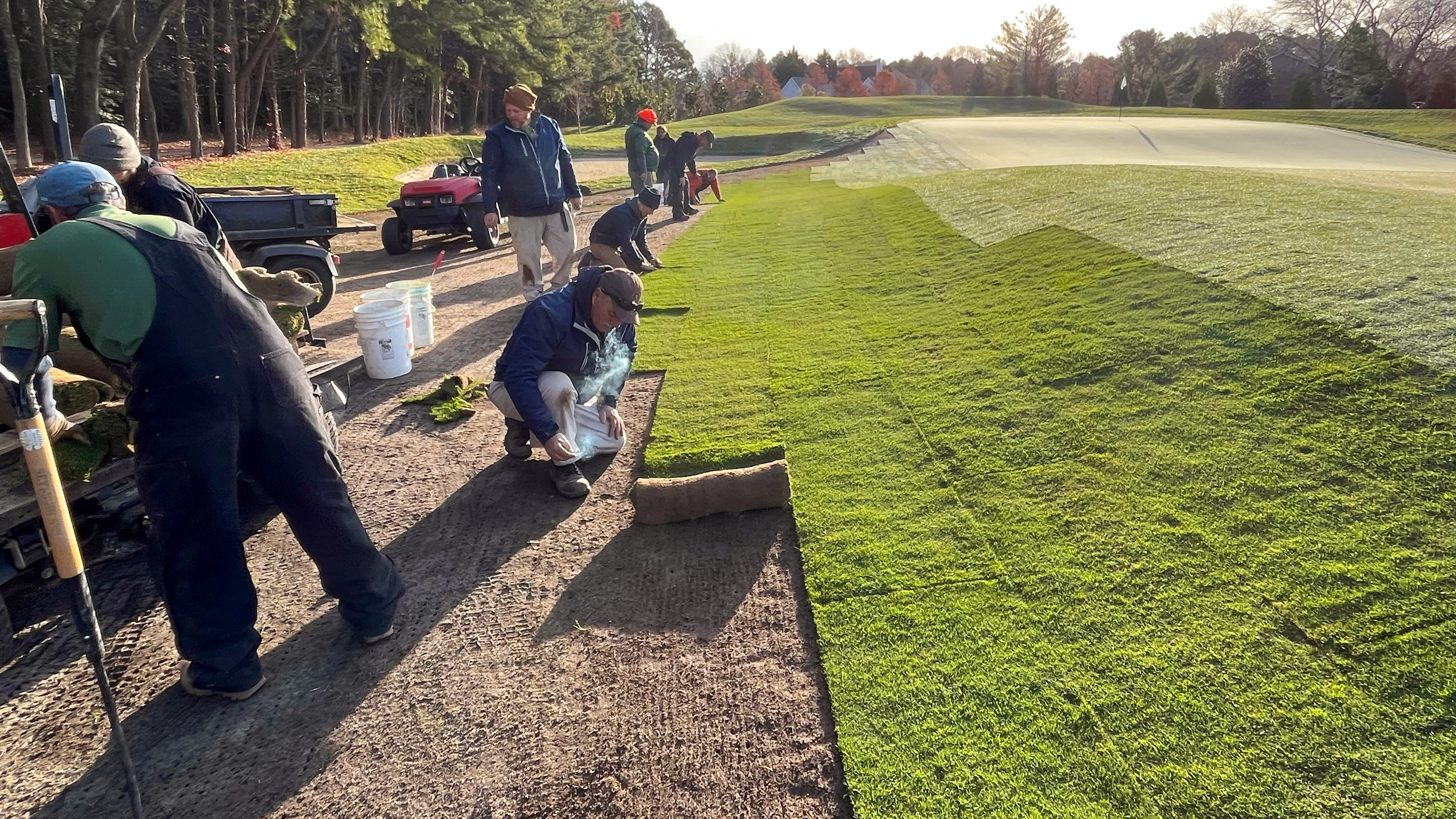 Establishing and Maintaining Closely Mown Green Surrounds