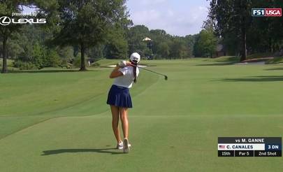 Lee Dominant In Reaching Women S Am Semifinals