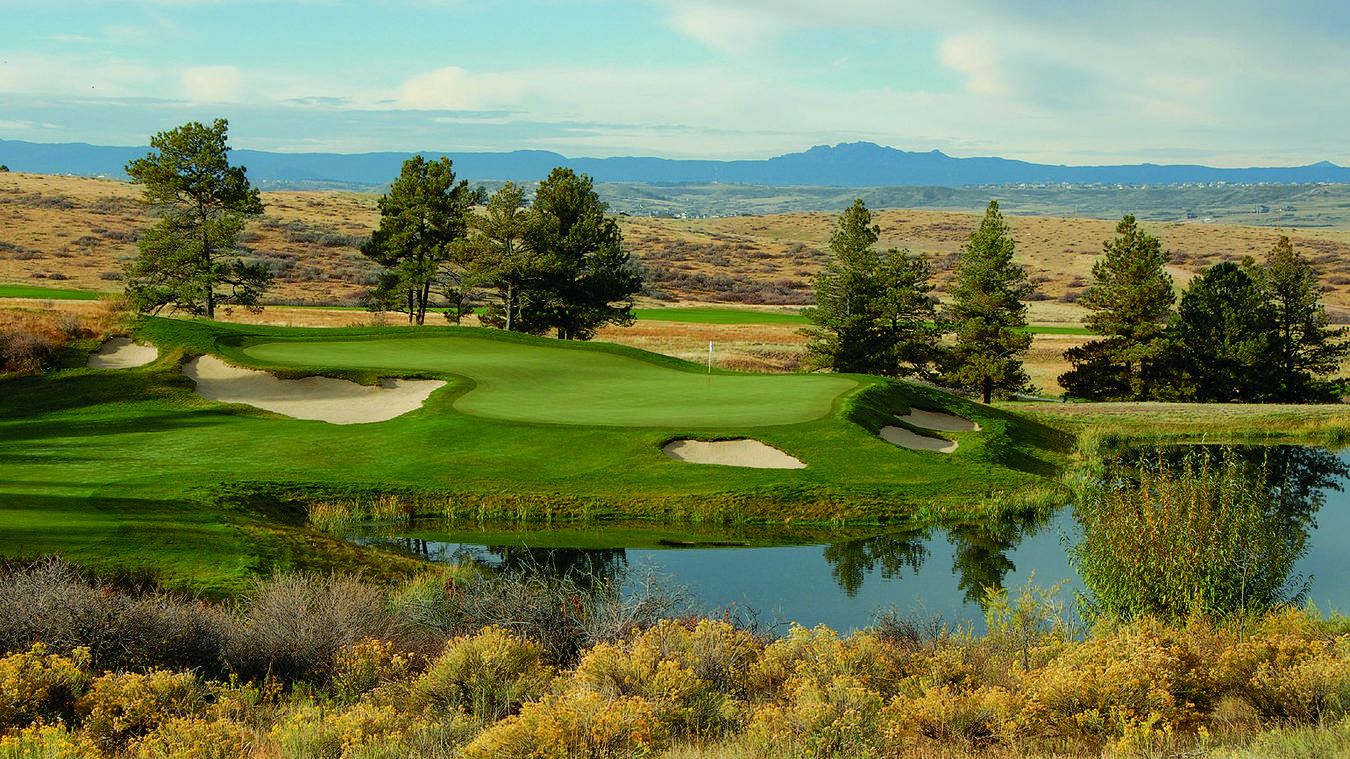 Aurora Hills Golf Course in Aurora, Colorado, USA