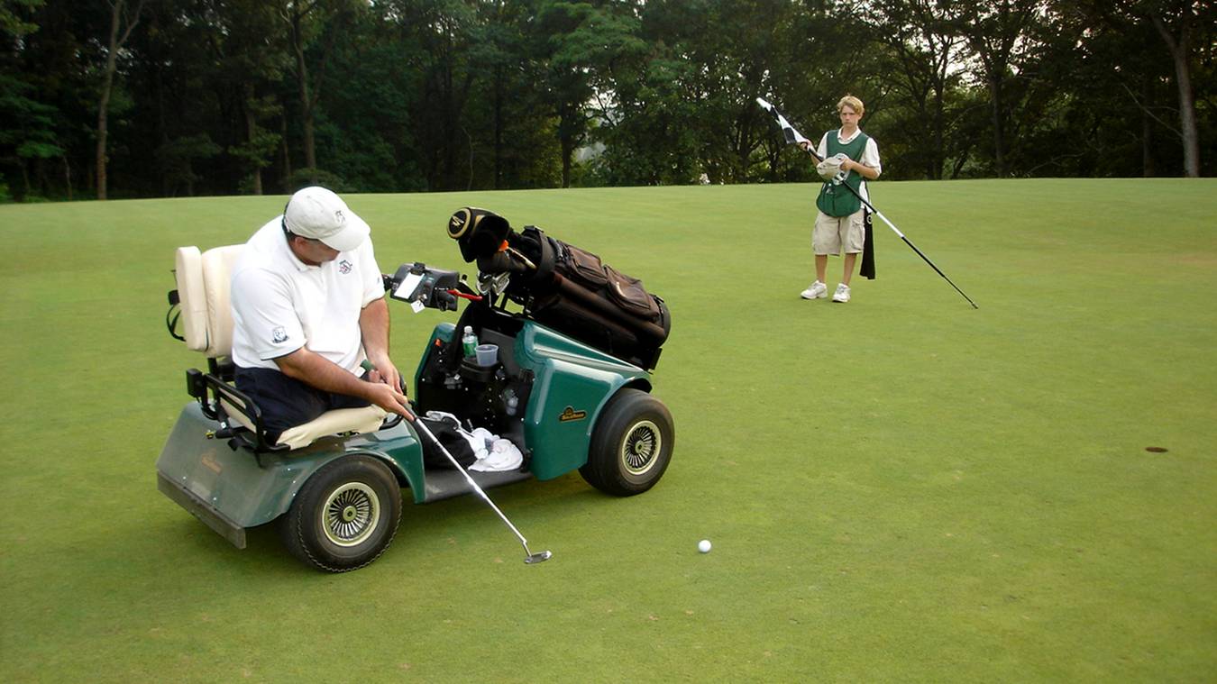 one person golf buggy