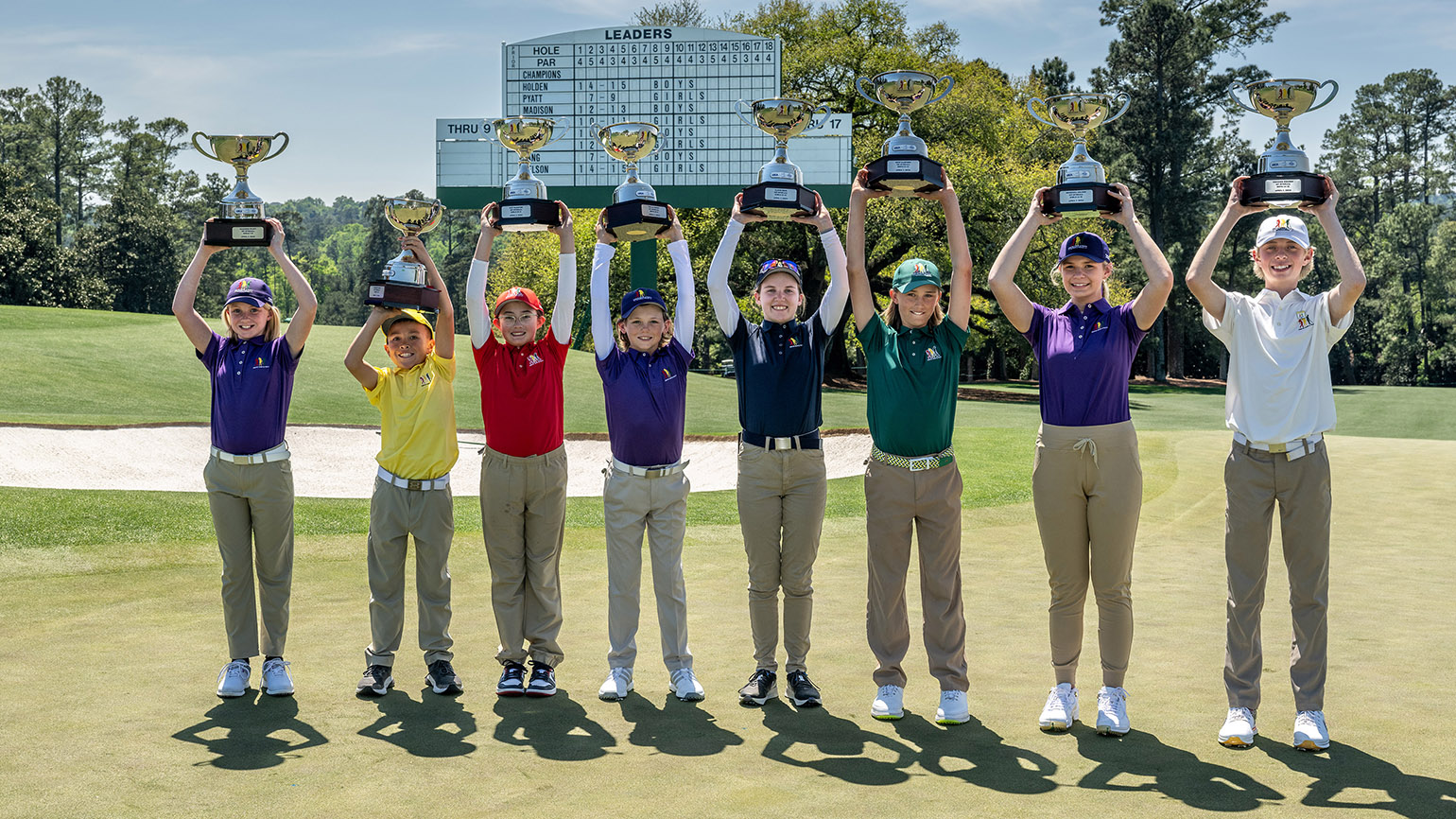 Eight Drive, Chip & Putt Champions Crowned at Augusta