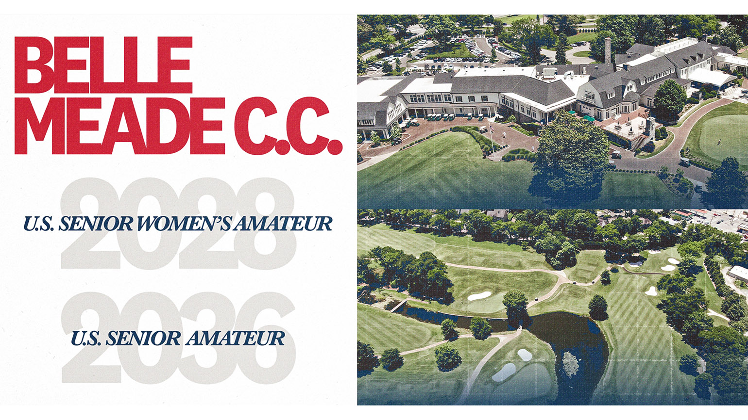 Pair of Senior Amateur Events Headed to Belle Meade