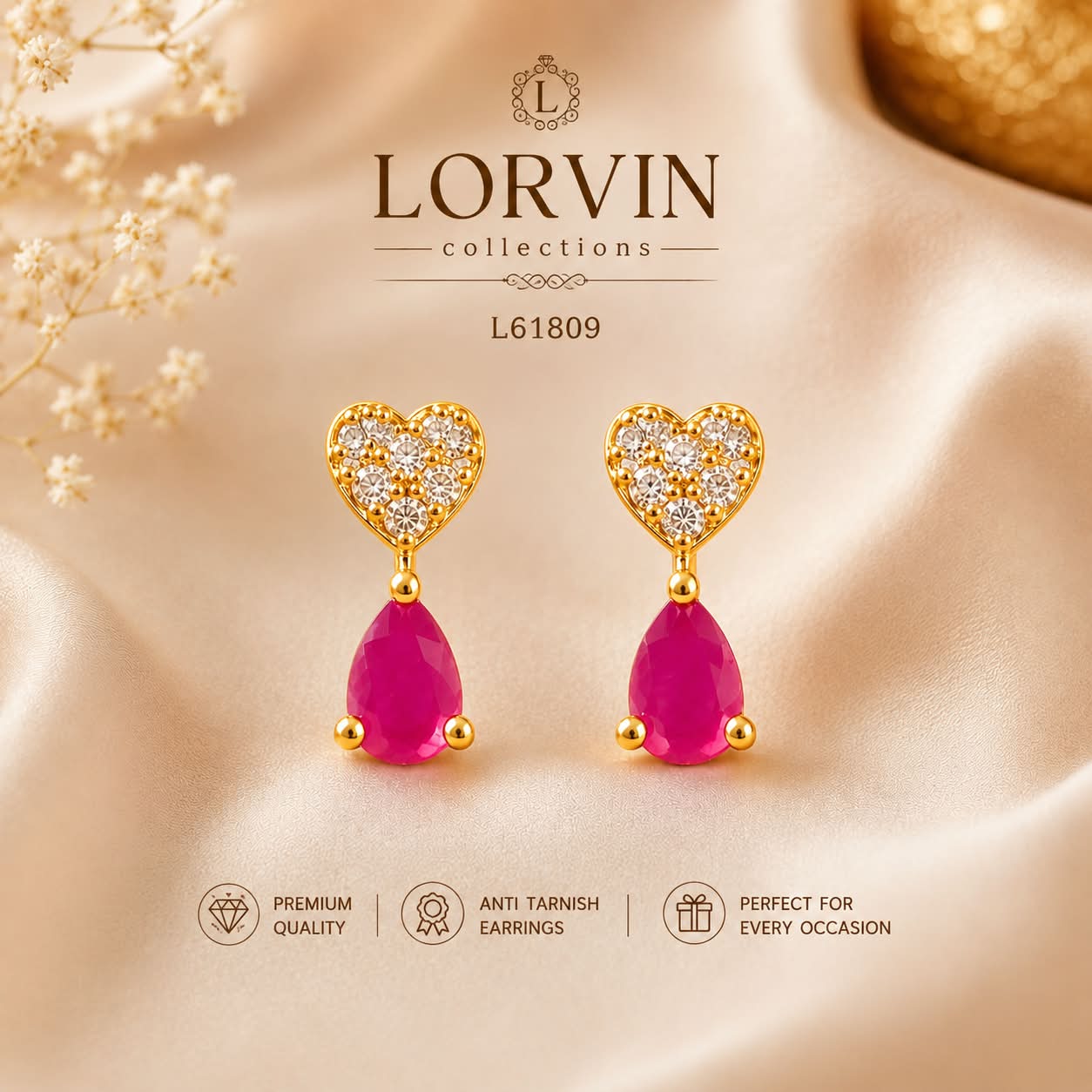 Ear Rings - L61809