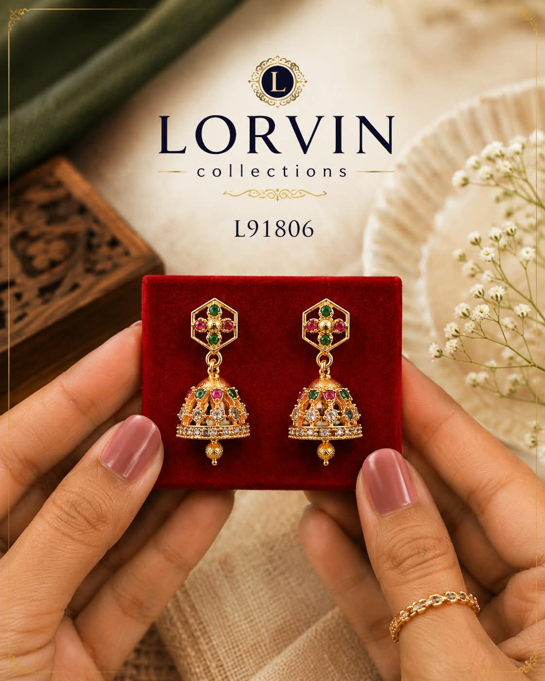 Ear rings - L91806