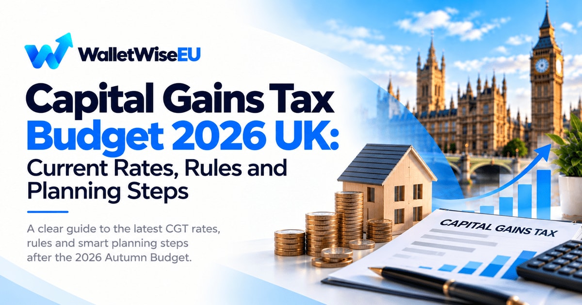 Capital Gains Tax Budget 2026 UK: Current Rates, Rules and Planning Steps
