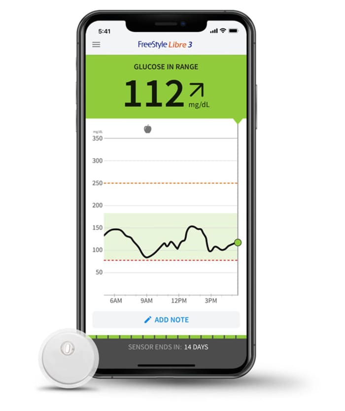 Freestyle Libre 3 System Continuous Glucose Monitoring System Us Med