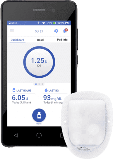 Dash-PDM-Separated Omnipod DASH