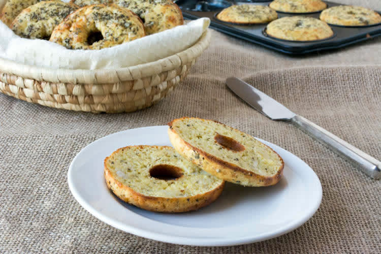 Sugar Free Low Carb Everything Bagel