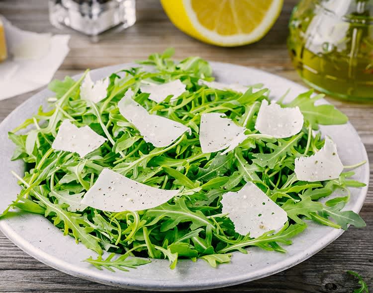 Arugula Salad with Shaved Parmesan