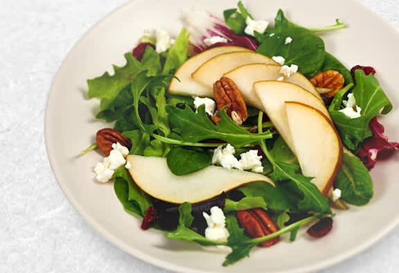 Winter Salad with Red Wine Vinaigrette