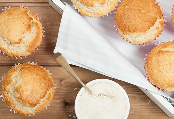 Sugar-Free Coconut Muffins