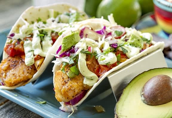 Fish Tacos with Avocado