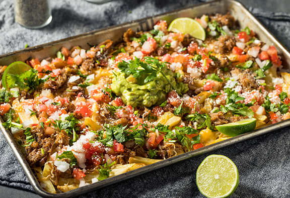 Sweet Potato Nacho Fries