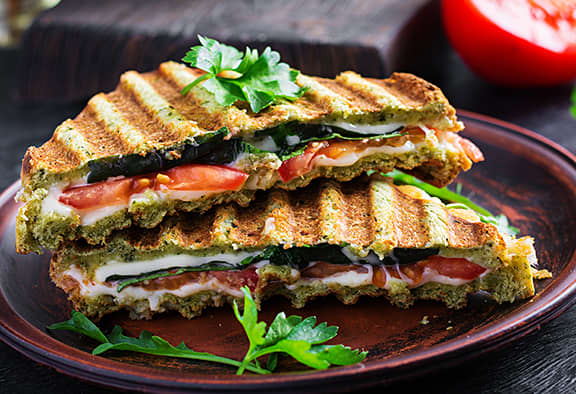 Mediterranean Breakfast Sandwich