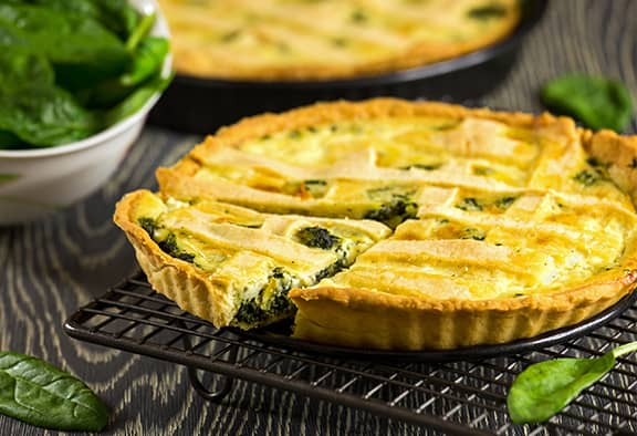 Low Sodium Spinach Quiche | US MED