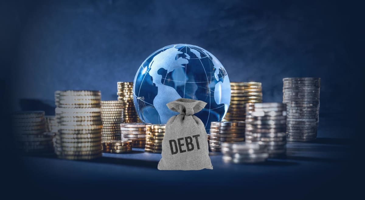 Qlobal borc 365,5 trilyon dollara çatıb!
