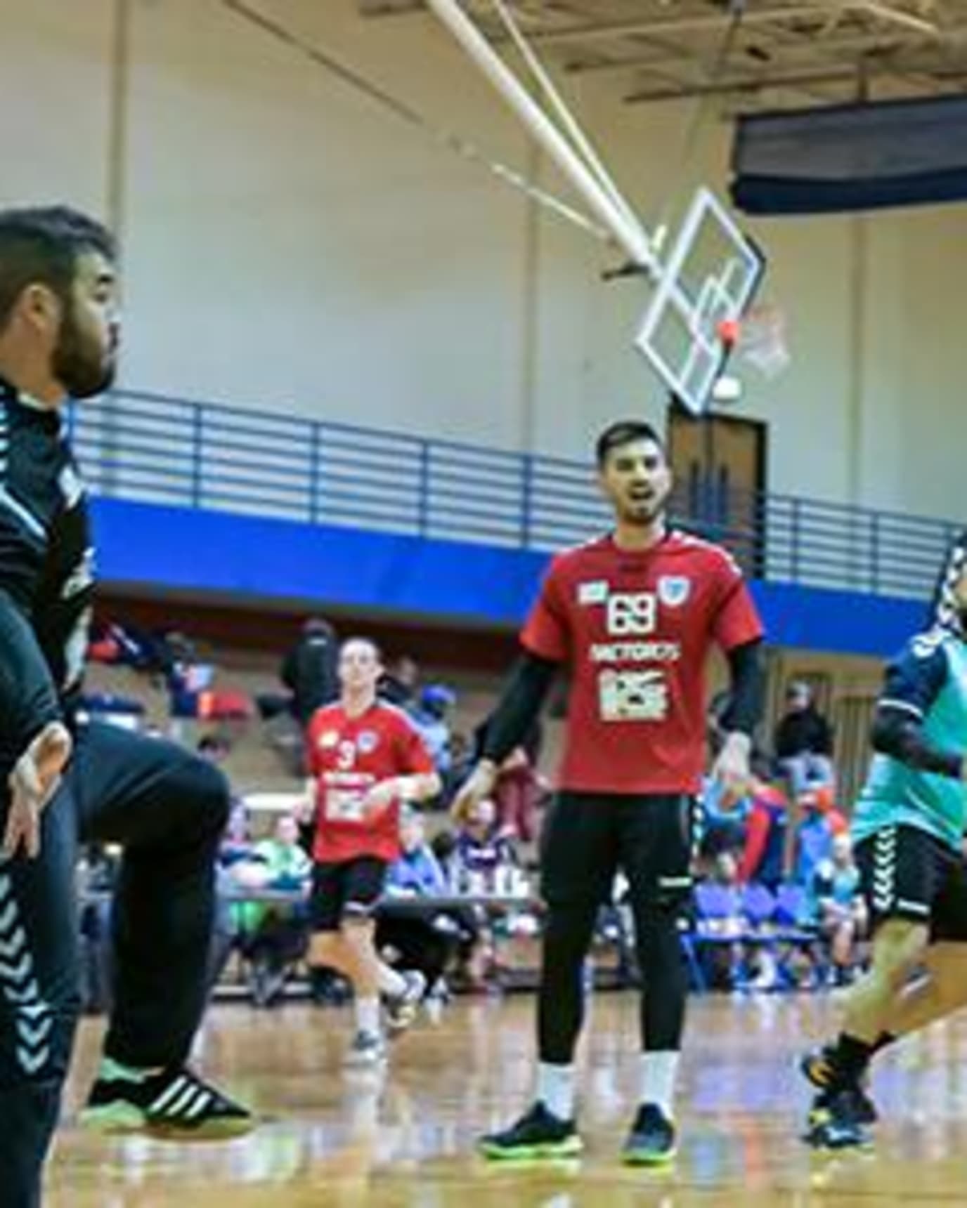 Juan Felipe Zabala Carvajal of the U.S. Men's National Handball Team in action