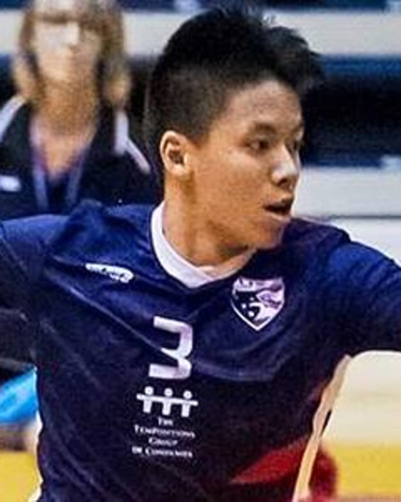 Michael Lee of the U.S. Men's National Handball Team in action