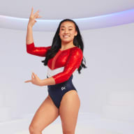 Leanne Wong poses on set for Team USA in Los Angeles, California.