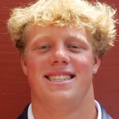 Ryder Dodd poses for a portrait after USA Water Polo announced the 2024 U.S. Olympic Men's Water Polo Team roster at Republique on June 18, 2024 in Los Angeles, California.