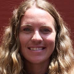 Tara Prentice poses for a portrait after USA Water Polo announced the 2024 U.S. Olympic Women's Water Polo Team roster at Republique on May 30, 2024 in Los Angeles, California.