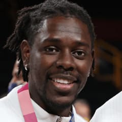 Jrue Holiday smiling