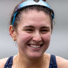 Teal Cohen rowing
