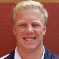 Chase Dodd poses for a portrait after USA Water Polo announced the 2024 U.S. Olympic Men's Water Polo Team roster at Republique on June 18, 2024 in Los Angeles, California