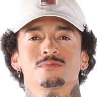 Skateboarder Nyjah Huston poses during the Team USA Paris 2024 Olympic Portrait Shoot at NBC Universal Studios Stage 16 on November 15, 2023 in Los Angeles, California.