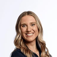 Chloe smiling and posing