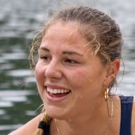 Emily Delleman rowing