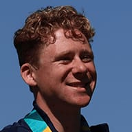 Jonas Ecker smiling