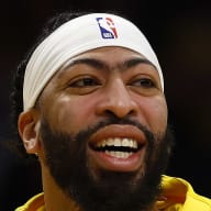 Anthony Davis smiling