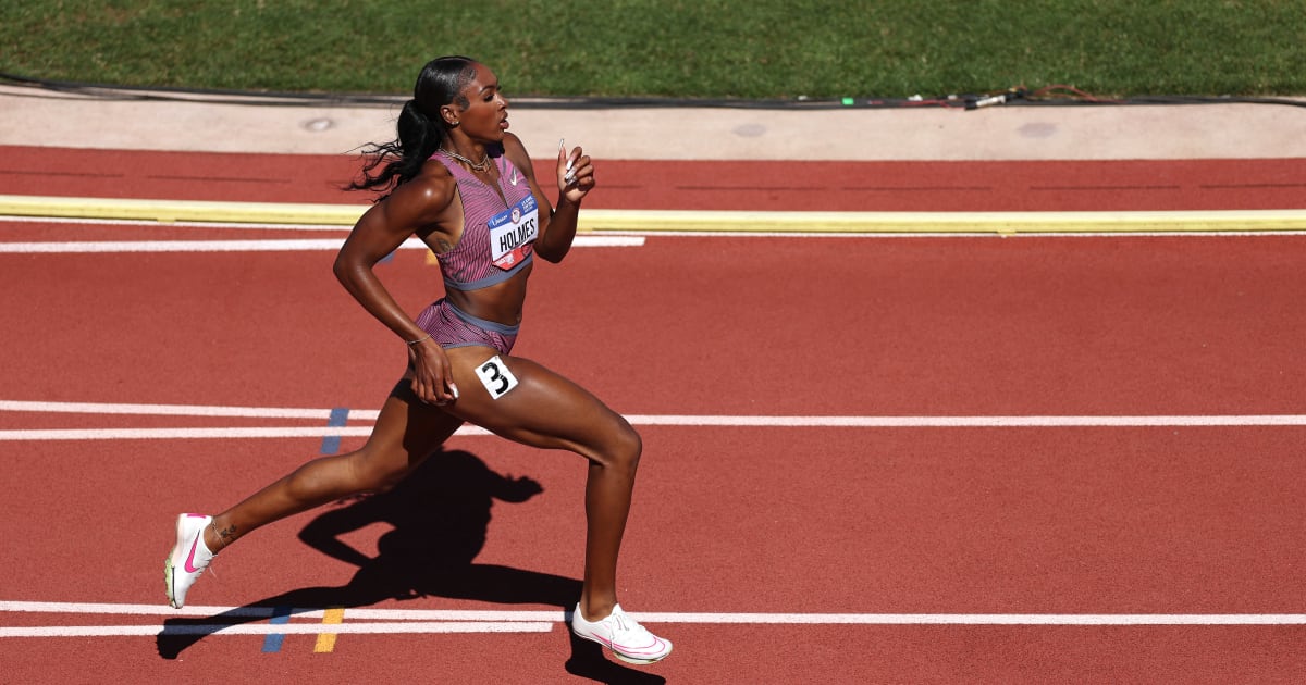 Team USA A Year After Her Breakthrough Performance, Sprinter Alexis
