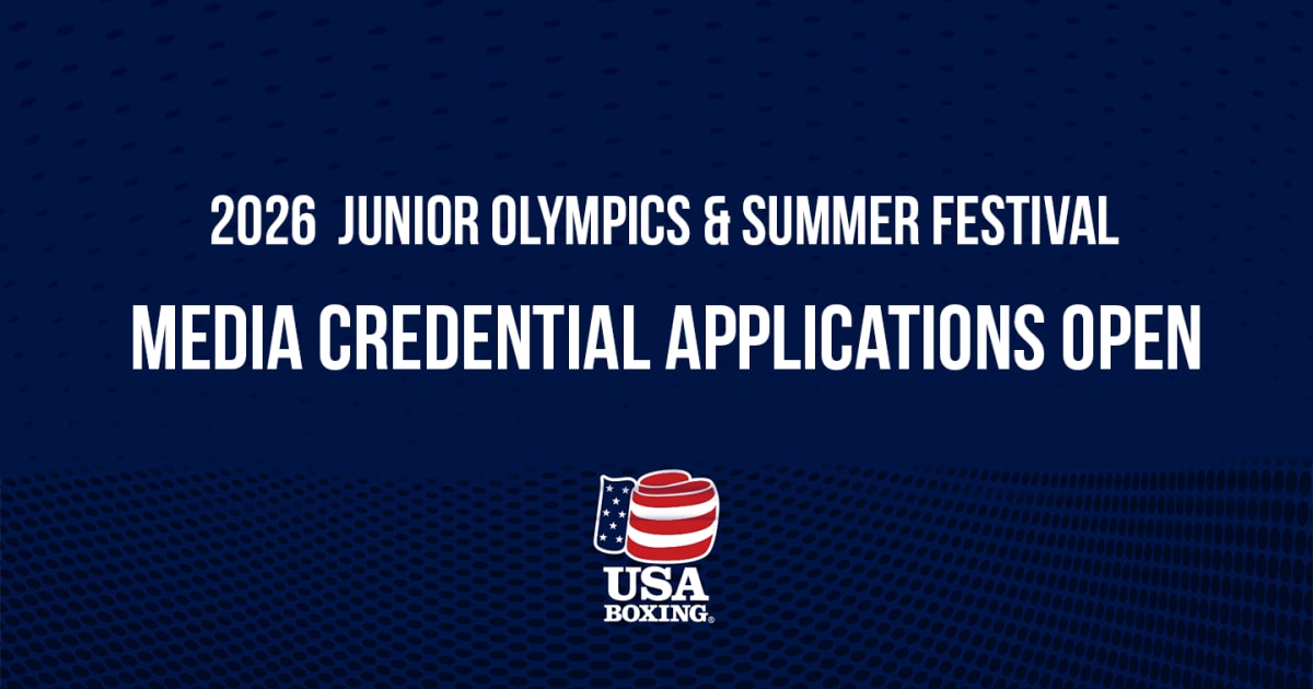 Media Credential Applications Now Open for the 2026 USA Boxing Junior ...
