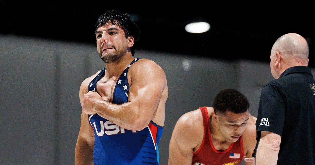 Adam Coon Trucks to 130kg Semifinals Over Aden Attao at Paris Olympics – Full Match Breakdown