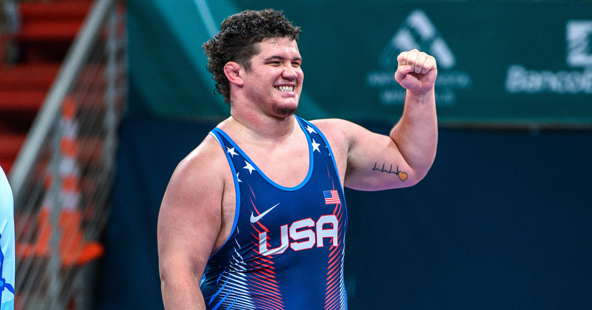 USA Wrestling |  Schultz crowns Pan American Games silver medal for Team USA in Greco-Roman wrestling