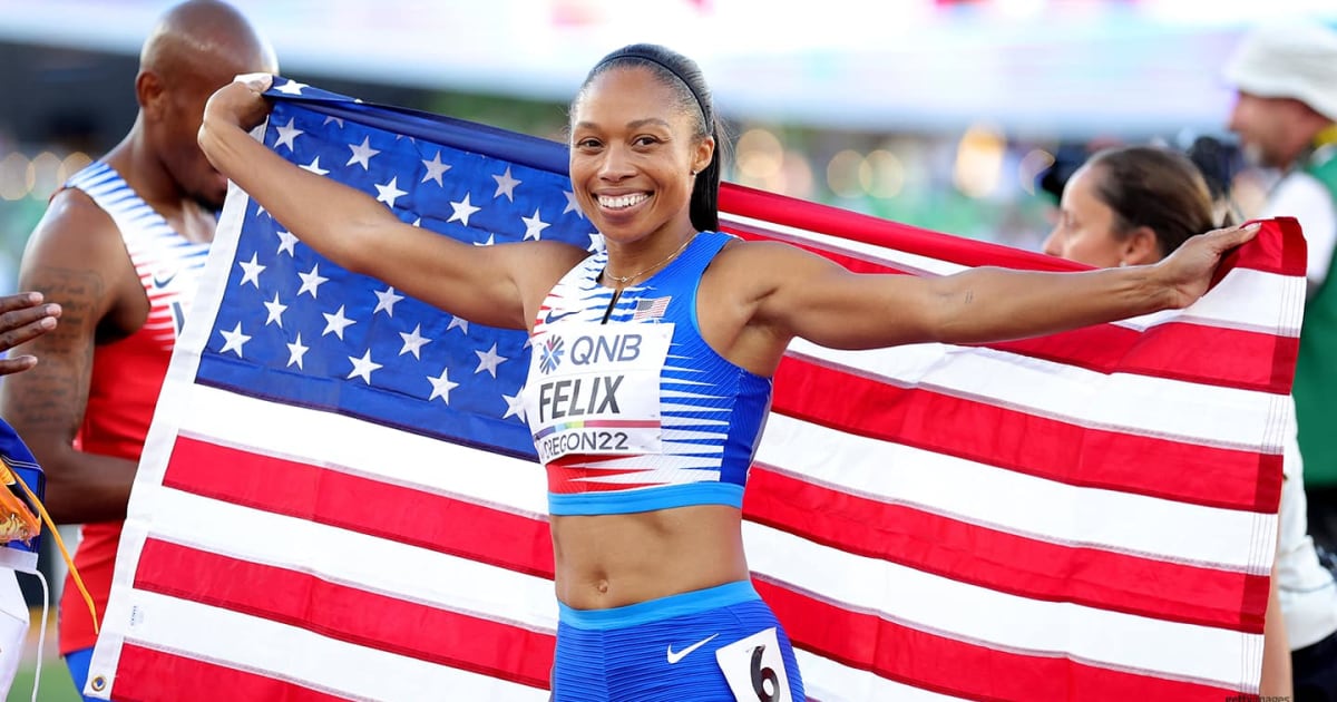 Allyson Felix's Final Track and Field Championship Wasn't About the Medal -  The New York Times