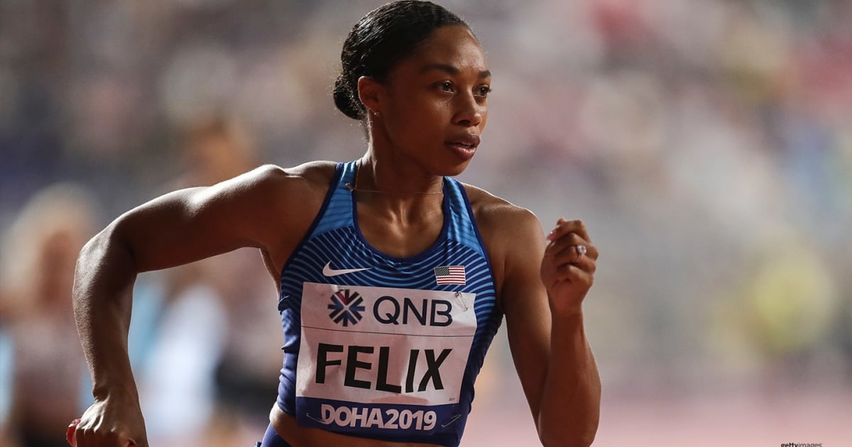 Allyson Felix: Top moments from her record-breaking career - Just