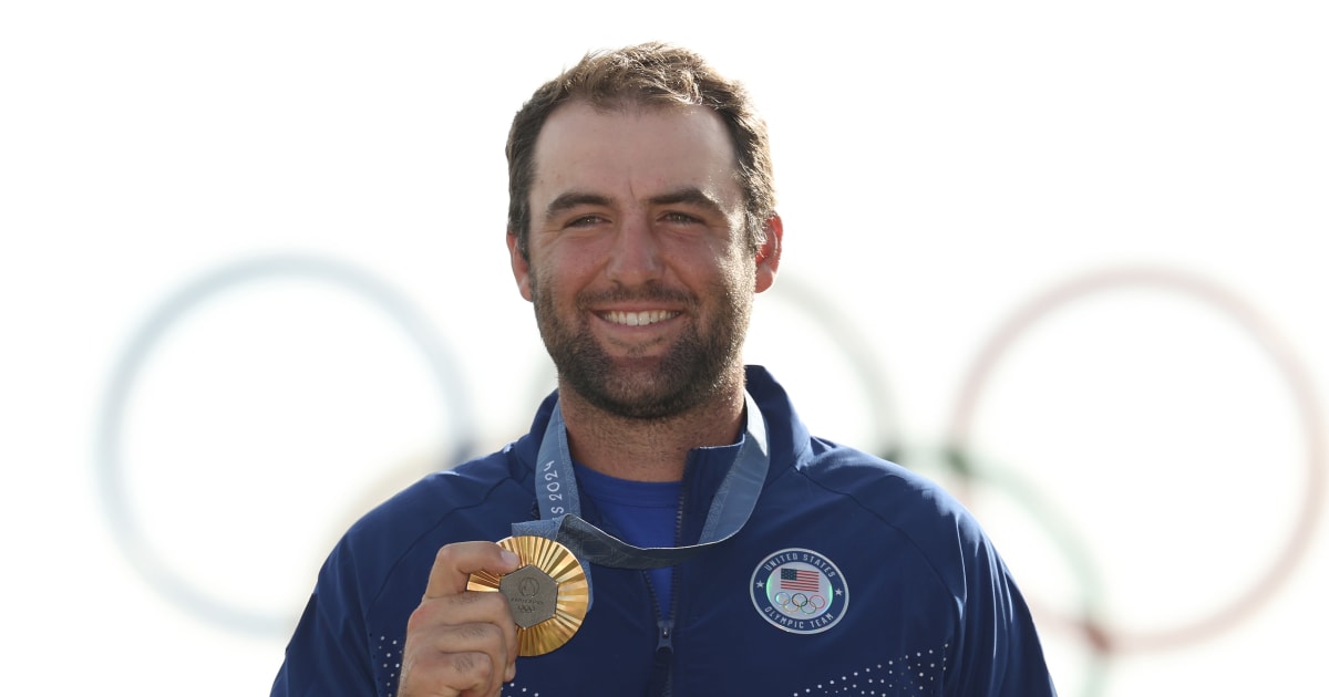 Scottie Scheffler Charges From Behind To Win Olympic Golf Gold In Dramatic Fashion